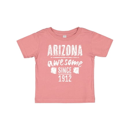 

Inktastic Arizona Awesome Since 1912 Gift Baby Boy or Baby Girl T-Shirt