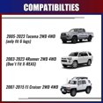 thumbnail image 5 of Flycle Kits De Nivelación De 2 Pulgadas Para Tacoma 2005-2023 2003-2023 4Runner 2007-2015 Fj Curiser Espaciadores De Puntal Delantero Kit De Elevación De 2 Pulgadas Compatible Con Tacoma 4Runner Fj Cu, 5 of 5
