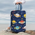 thumbnail image 4 of Wukai Planets and Stars Elastic Luggage Cover: Personalized Protection for Your Suitcase - Fits 19~29-inch, Washable & Durable Travel Companion-X-Large, 4 of 8