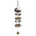 thumbnail image 2 of Viento chime metal windchime sala de estar ventana windbell jardín decoración housewarming vacaciones decoración de cumpleaños suministros Inevent HA028253-00B, 2 of 7