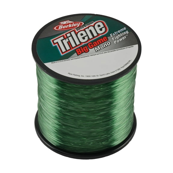 Berkley Trilene® Big Game™ Monofilament Fishing Line, Green, 60 lb Test Strength, 235 yd
