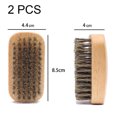 thumbnail image 2 of Cepillo De Barba Para Hombres. Fabricado en Madera con Cerdas Firmes, Cepillo para Hombre con Cerdas Ligeras, 2 of 5