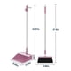 thumbnail image 3 of Escobas de interior giratorias de 180 grados, con hebilla de almacenamiento, juego de escobas y recogedor con dientes raspadores y raspador de limpieza, adecuadas para el hogar, escoba portátil, 3 of 9