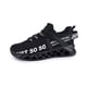 thumbnail image 1 of Zapatos deportivos para niños, transpirables, antideslizantes, deportivos, para caminar, para correr, zapatos de entrenamiento resistentes al desgaste, a prueba de golpes, negro Sweethay AP003950-01, 1 of 7