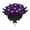 Purple, variant on XYKA Halloween Flowers Eyeballs Rose Flowers Stem Artificial Gothic Bouquet Floral Bundles for Party Arrangements Home Decor and House Props 10 Pack of Lifelike Rayon Roses with Eyeball Centerpieces