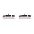 thumbnail image 2 of Eigraketly Guitar Neck Pickup Cover Sturdy Nickel-plated Lid Covers Pick-up Supplies Sound Banjo Instrument Shell Como se muestra 2piezas Eigraketly CBP470983, 2 of 6