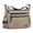 Khaki, variant on Casual Crossbody Bag for Women Multi-Pocket Lighweight Shoulder Bag Purses and Handbags, 319 - Khaki
