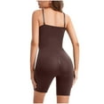 thumbnail image 4 of aidice Yoga Womens Bodysuits Summer Scoop Neck Adjustable Strap Skinny Stretch Workout Shorts Jumpsuits, 4 of 4