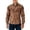 00-Brown681, variant on Little Boys Western Fringe Shirt Soft Suede Like Fabric Long Sleeve Casual CowLittle Boy Style Top