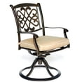thumbnail image 2 of Patio Glider Chairs, Swivel Rocker, Garden Backyard Chairs Outdoor Patio Furniture Set of 2, 2 of 9