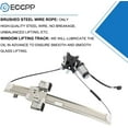 thumbnail image 5 of ECCPP Front Left Driver Side Power Window Regulator with Motor Assembly Replacement fits for 2005-2010 For Dodge Dakota 2006-2008 For Mitsubishi Raider 2011 For Ram Dakota 55359567AA 748-114, 5 of 5
