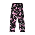 thumbnail image 5 of Bingfone Breast Cancer Awareness (2) Mens All Over Print Sleep Pajama Pants-Small, 5 of 9