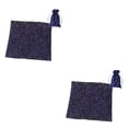 thumbnail image 1 of Sidaley Mantel de de Tarot, cubierta de cuadrada, tarjetas de Tarot, bolsas con cordón, accesorios, negro B 2piezas Azul cielo estrellado, 1 of 1