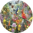 thumbnail image 5 of GZHJMY Wall Clock Colorful Bird 10 Inch Silent Non Ticking Quality Quartz Battery Operated Digital Round Easy to Read for Home Office Kitchen Decorative, 5 of 7