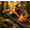 Orange, variant on A Magnesium-iron Fire Starter with a Hole, Featuring a Paracord Handle, A Friction Surface, and a Whistle—perfect for Emergency Survival Kits, Hiking, and Camping. (Black)