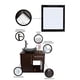 thumbnail image 4 of Gabinete De Baño Con Espejo Decorativo SOLEURA, 4 of 6
