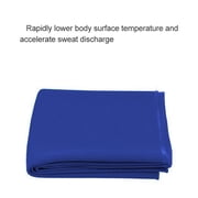 AMZER Arctic Cool Towel Outdoor Sports Portable Cold Feeling Prevent Heatstroke Chill Towel - Dark Blue - pack of 10