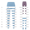 thumbnail image 2 of Duoif High Waisted Leggings with Women Full Length Stretchy Yoga Pants Womens Bottoms Purple L, 2 of 2