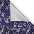 thumbnail image 4 of Ambesonne Navy and Blush Valance Pack of 2, Sakura Blossom, 54"X12", Purple Rose Fern Green, 4 of 5