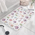 thumbnail image 3 of White Fairy Castle Pattern Flannel Non Slip Door Rugs,Washable Door Mats Indoor,Decorative Door Mats,Dirt-Resistant and Absorbent Doormat for Entrance,Bedroom,Kitchen,Bathroom,23.5x16in(60x40cm), 3 of 5