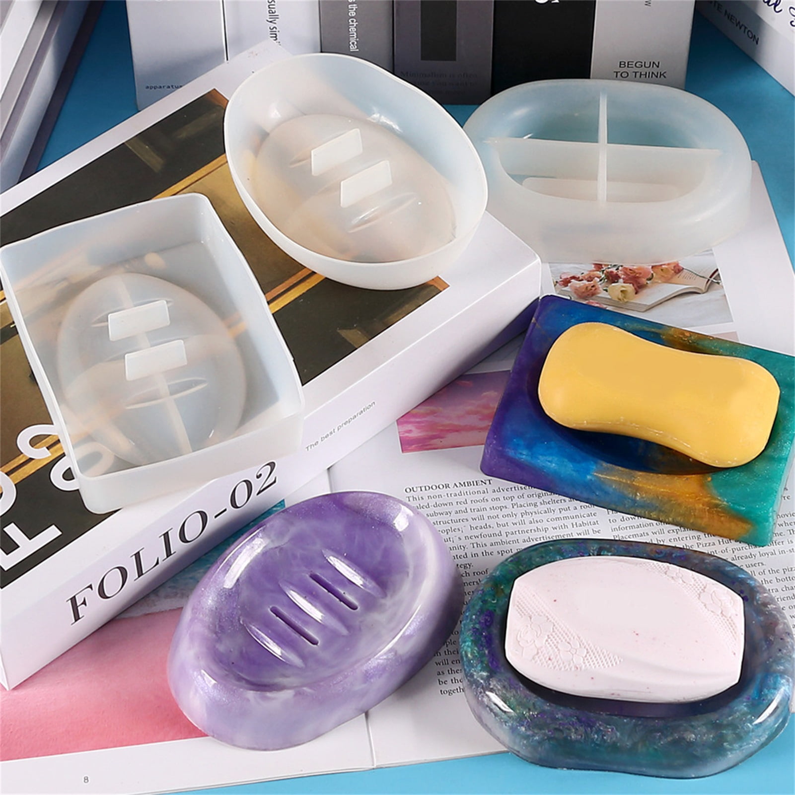 Oval Soap Mold - Buy High-Quality Oval Silicon Mold at Lowest Price –  VedaOils USA