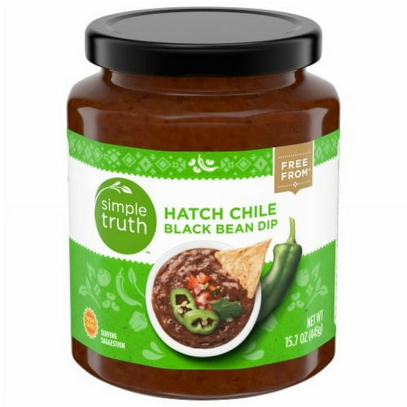 Simple Truth Hatch Chile Black Bean Dip - 15.7 oz