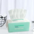 thumbnail image 3 of 100pcs/1 Pack Disposable Face Washing Multifold Paper Towel Cotton Facial Care Tissue, 3 of 8