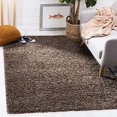 thumbnail image 1 of Safavieh Athens Shag Collection SGA119T 1.5-inch Thick Area Rug, 6' x 9', Taupe, 1 of 1