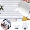 thumbnail image 2 of Meilleure Vente Chaude! Bouilloire Électrique Pliable de Voyage - Chaudière à Eau et Théière en Silicone Portable et Pratique pour le Camping - Rangement Facile avec Cordon d'Alimentation Détachable Ï14blancï14, 2 of 5