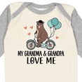 thumbnail image 4 of Inktastic Grandma Grandpa Love Me Boys Long Sleeve Baby Bodysuit, 4 of 5