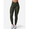thumbnail image 5 of CoreFlex Leggings with Pockets for Women Charm Scrunch Workout Leggings V Cross Waist Butt Lifting Gym Yoga Pants, 5 of 5