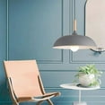 thumbnail image 3 of Farmhouse Metal Pendant Light for Kitchen Island, Simple Colorful Rustic Pendant Lamp for Dining Room, Retro Industrial Style Pendant Lighting, Modern Minimalist Pendant Light Fixure, 3 of 6