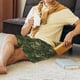 thumbnail image 5 of Fotbe Green Camouflage Skull Pantalones Cortos de Pijama para Hombre, Ropa de Dormir, Pantalones de Pijama Cortos para Hombre-Large, 5 of 6