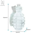 thumbnail image 2 of Gustave 3D Grenade Silicone Ice Cube Mold Tray, Life Size Hand Grenade Mold, Ice Ball Tray Maker For Cocktails & Whiskey (1 PACK), 2 of 9