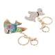thumbnail image 4 of 2 llaveros de diamantes de imitación con diseño de pez y perro, elegantes llaveros de animales de colores vivos con diamantes de imitación para cartera, bolso, mochila, 4 of 12