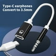 thumbnail image 6 of Type C to 3.5mm Plug Converter Earphone Adapter Cable for Clearly Auditory Output in Black Silver Red Optional, 6 of 10