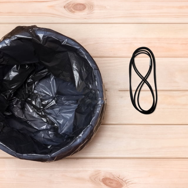 SKISUNO Rubber Bands For Trash Cans 3Pcs Elastic Band To Secure Trash Bags Prevent Slippage Home Office