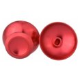 thumbnail image 4 of YUNDAP 2pcs Grip Stick for PS4 Xbox One Game System Controller Universal Metal Mushroom Rocker Cap Red, 4 of 8