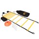 thumbnail image 2 of Escalera de salto con paraguas de resistencia, entrenamiento con escalera ágil, entrenamiento de fútbol de fuerza, entrenamiento con escalera suave, logotipo, cubo, disco, conjunto a juego, 2 of 4