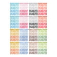 thumbnail image 1 of unbranded Calcomanías Autoadhesivas De Letras Y Números Para Álbum De En Colores Surtidos, 1 of 6