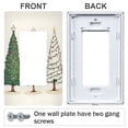 thumbnail image 3 of Yayeee Rocker Switch Wall Plate 1-Gang 4.6"x2.9" Home Decorative Outlet Cover, Hand Drawn Christmas Stars, 3 of 6