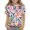 Blue, variant on WTOBBY Children's Fruit Print Short Sleeve T-Shirt Top with Round Neck - Casual Toddler Shirt for Girls and Boys, Perfect for Playtime and School,Pink 130