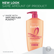 LOreal Paris Elvive Dream Lengths Detangling Conditioner for Long Hair, Squeeze Bottle, 28 fl oz