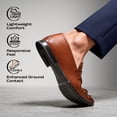 thumbnail image 3 of Bruno Marc Men's Classic Penny Loafers Leather Dress Shoes Comfort Lightweight Slip-on Shoe, 3 of 5