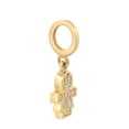 thumbnail image 2 of Dije Niña Casa del Anillo Zirconias Mini Charm Oro Sólido 14K amarillo 00, 2 of 3