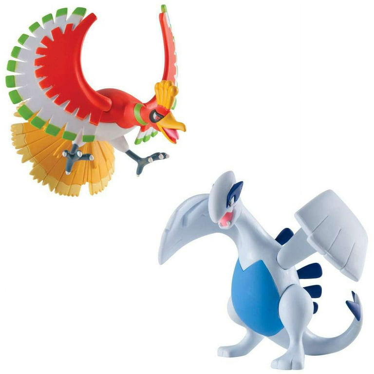 Pokemon Ho-Oh & Lugia Figure 2 Pack 