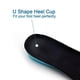 thumbnail image 2 of Plantilla Deportiva Slice Negra con Gel y Amortiguación Mejorada para Hombres y Mujeres, 2 of 9