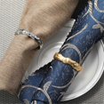 thumbnail image 5 of 6Pcs Napkin Ring Metal Napkin Ring Set Napkin Buckles Holder Table Decor for Wedding, Party, Ramadan, Banquet, 5 of 5