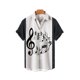 thumbnail image 3 of Camisas de estilo japonés 2024 para hombre, camisas hawaianas con estampado 3D informal y fresco de verano, camisa de manga corta con solapa, ropa de calle para hombre y mujer, 3 of 5
