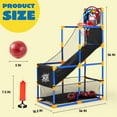 thumbnail image 7 of Arcade Basketball Game Set with 4 Balls and Hoop for Kids 3 to 12 Years Old Indoor Outdoor Sport Play - Easy Set Up - Air Pump Included - Ideal for Competition, 7 of 7